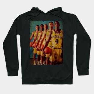 Basketball Team Vintage Hoodie